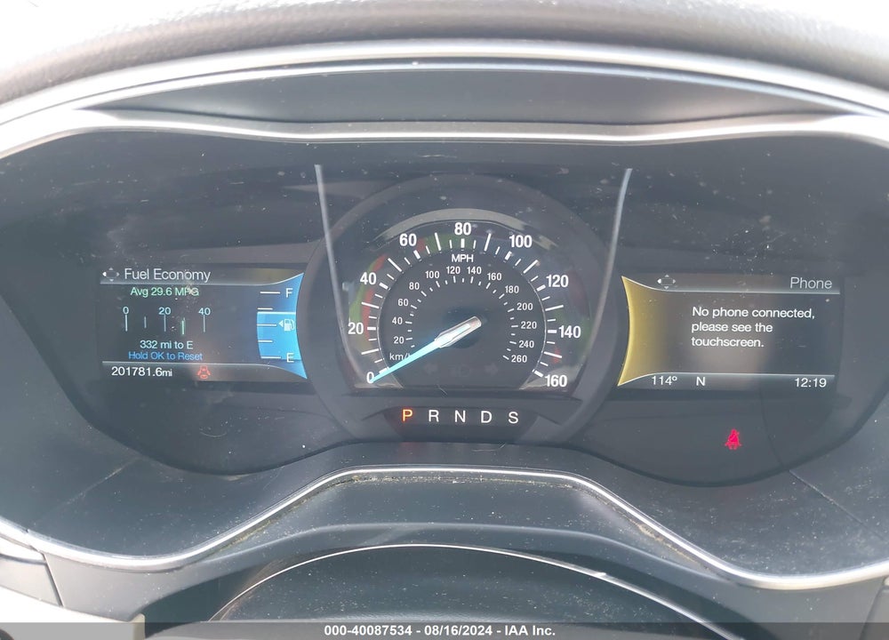 2015 FORD FUSION SE VIN: 1FA6P0HDXF5114019