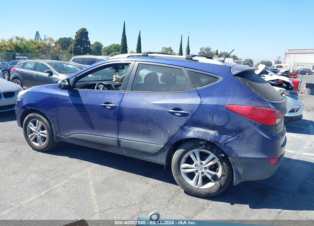 2013 HYUNDAI TUCSON GLS VIN: KM8JU3AC0DU656633