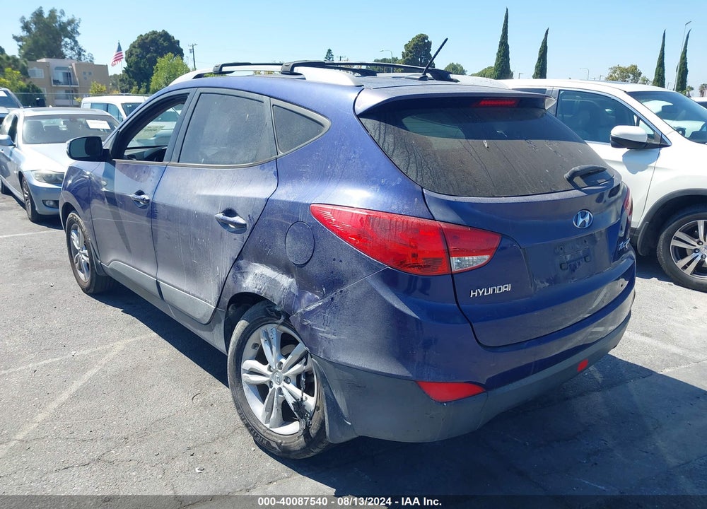 2013 HYUNDAI TUCSON GLS VIN: KM8JU3AC0DU656633