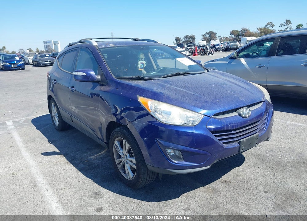2013 HYUNDAI TUCSON GLS VIN: KM8JU3AC0DU656633