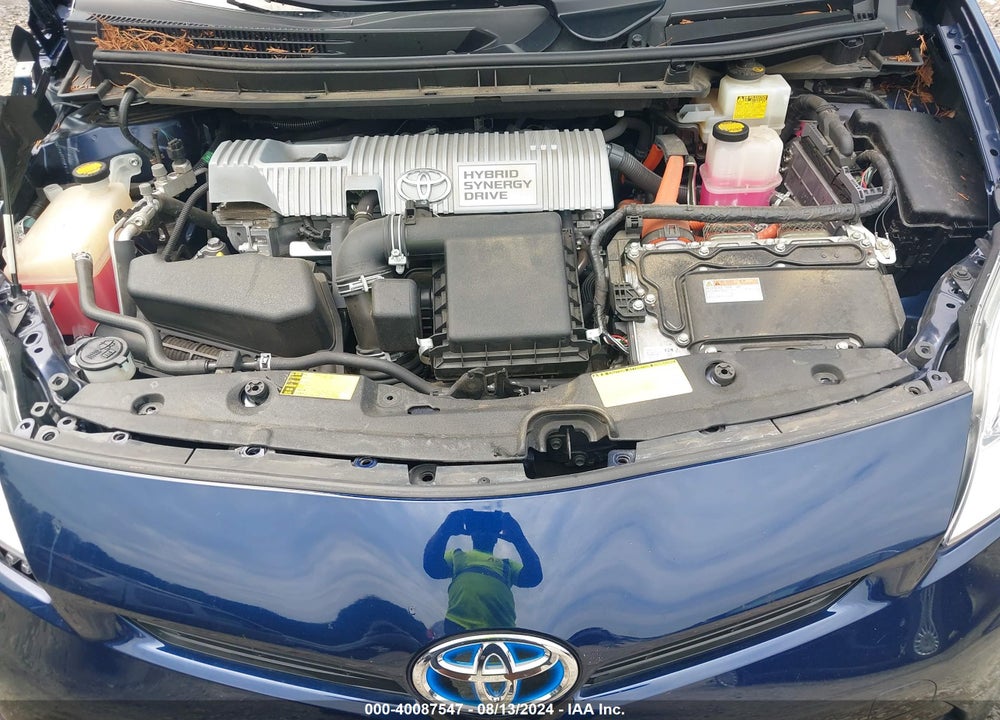 2013 TOYOTA PRIUS TWO VIN: JTDKN3DU6D1698316