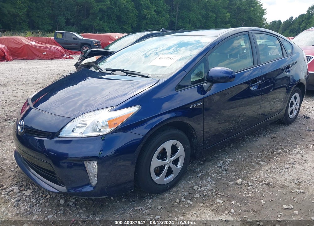 2013 TOYOTA PRIUS TWO VIN: JTDKN3DU6D1698316