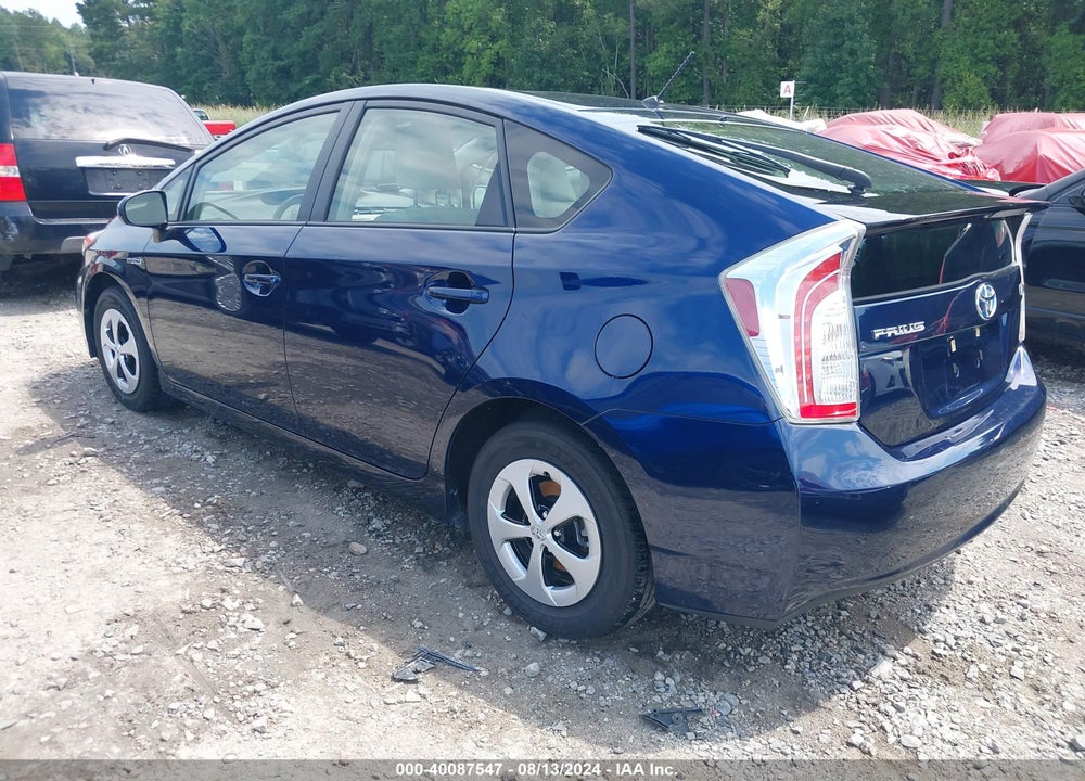 2013 TOYOTA PRIUS TWO VIN: JTDKN3DU6D1698316