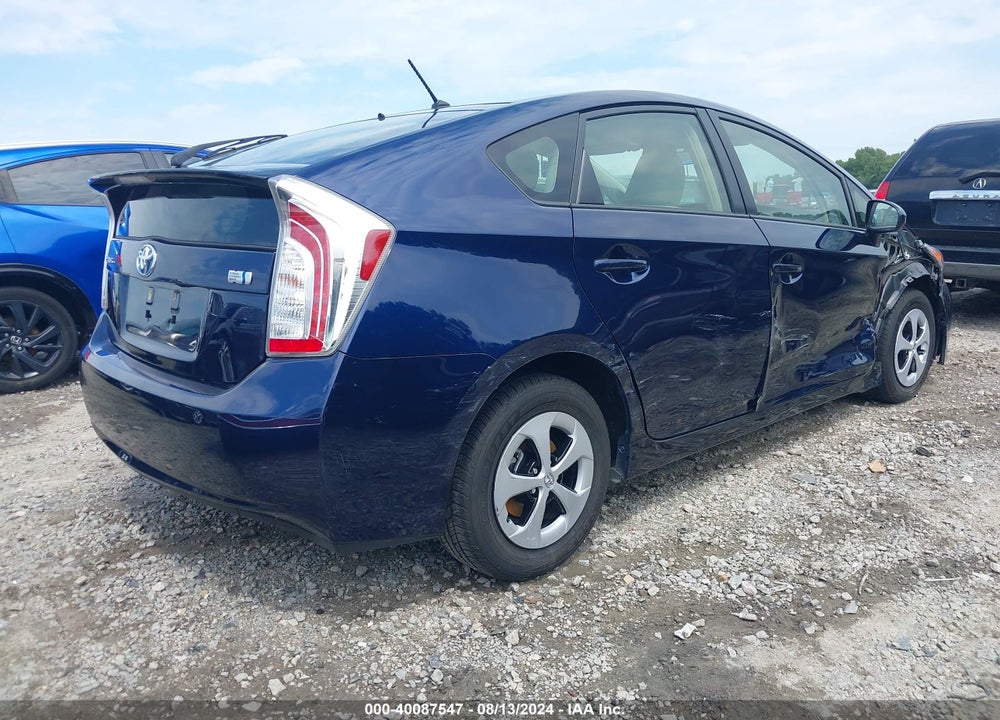 2013 TOYOTA PRIUS TWO VIN: JTDKN3DU6D1698316