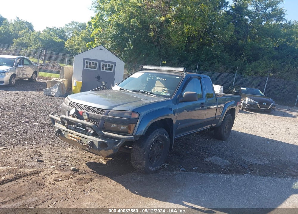 2007 CHEVROLET COLORADO LT VIN: 1GCDT19E378240183