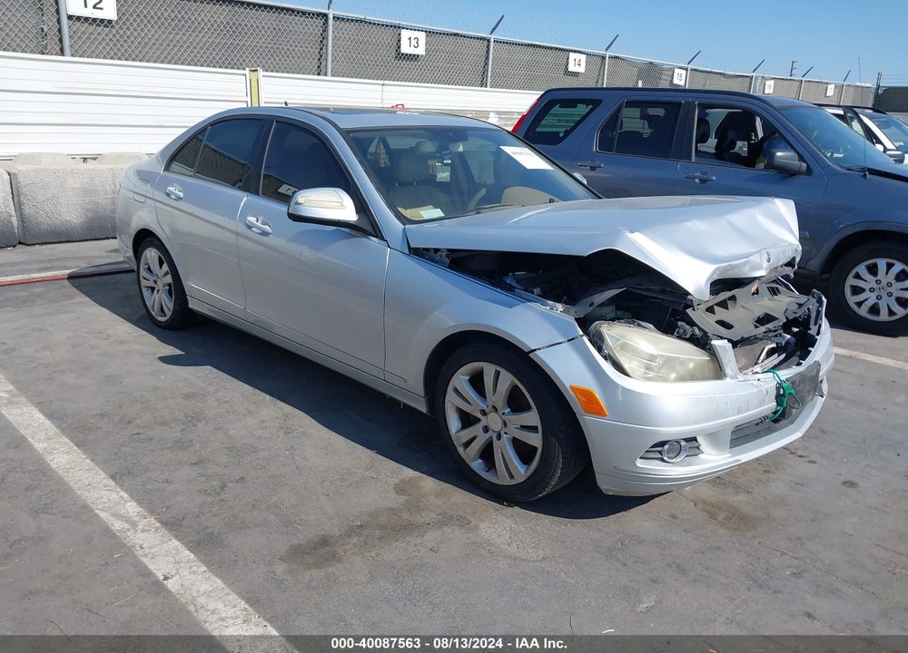2008 MERCEDES-BENZ C 300 LUXURY/SPORT VIN: WDDGF54X98F089258