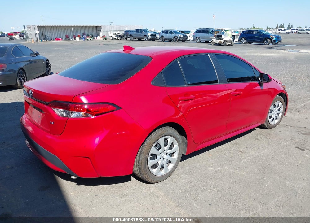 2021 TOYOTA COROLLA LE VIN: 5YFEPMAE7MP165624
