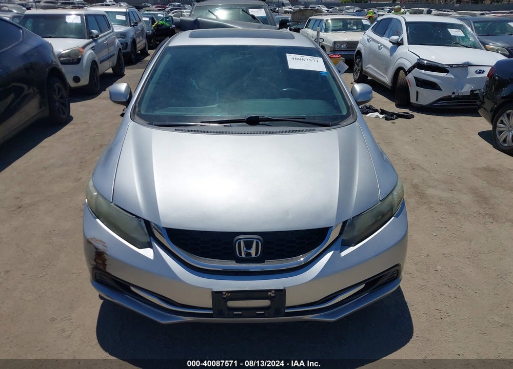 2013 HONDA CIVIC VIN: 19XFB2F85DE215075