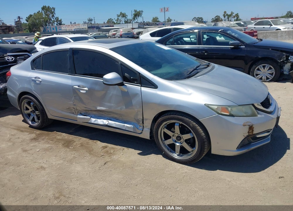 2013 HONDA CIVIC VIN: 19XFB2F85DE215075