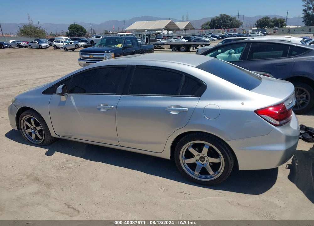 2013 HONDA CIVIC VIN: 19XFB2F85DE215075