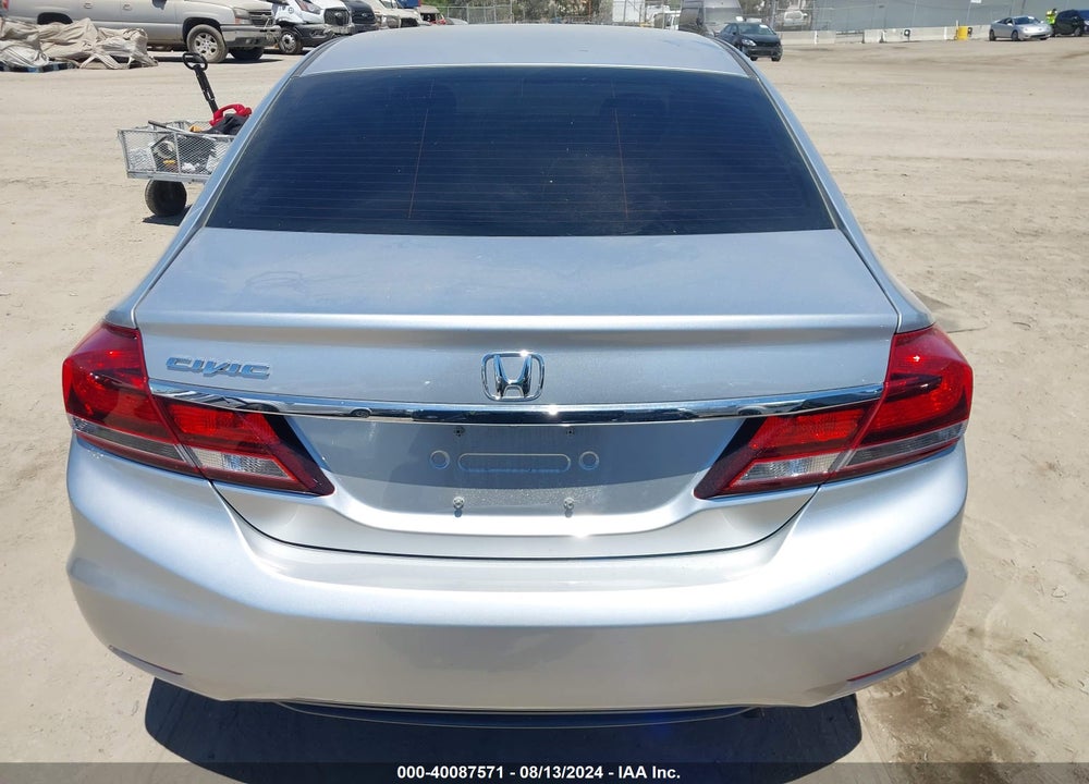 2013 HONDA CIVIC VIN: 19XFB2F85DE215075