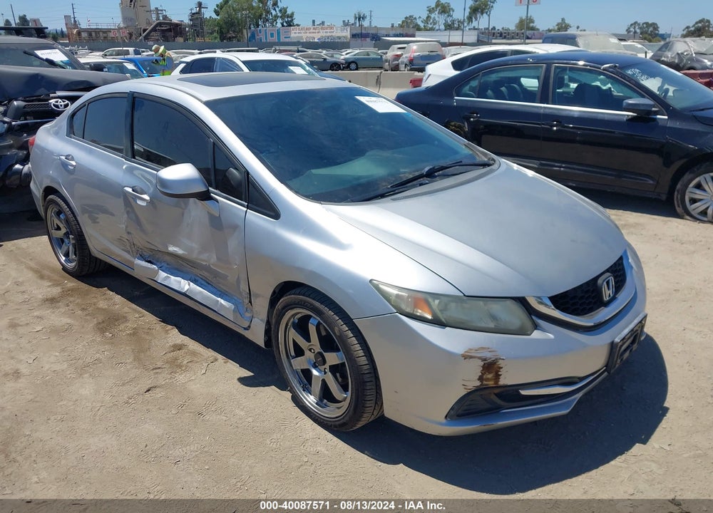 2013 HONDA CIVIC VIN: 19XFB2F85DE215075