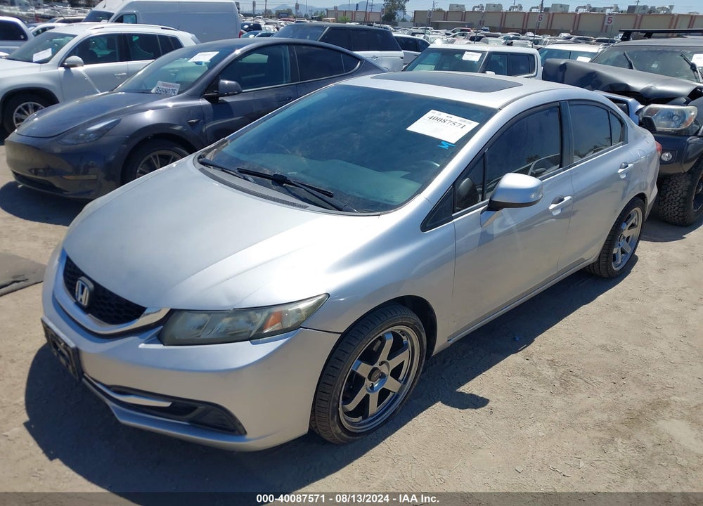 2013 HONDA CIVIC VIN: 19XFB2F85DE215075