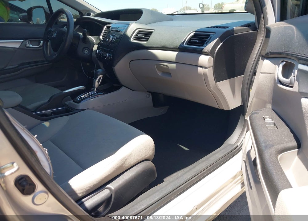 2013 HONDA CIVIC VIN: 19XFB2F85DE215075