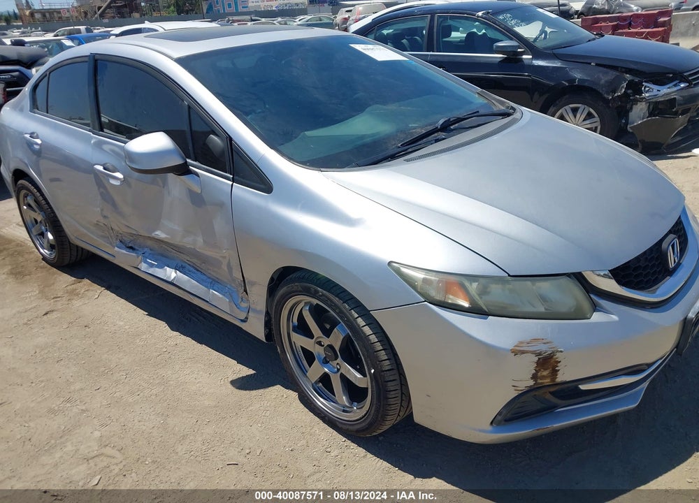 2013 HONDA CIVIC VIN: 19XFB2F85DE215075
