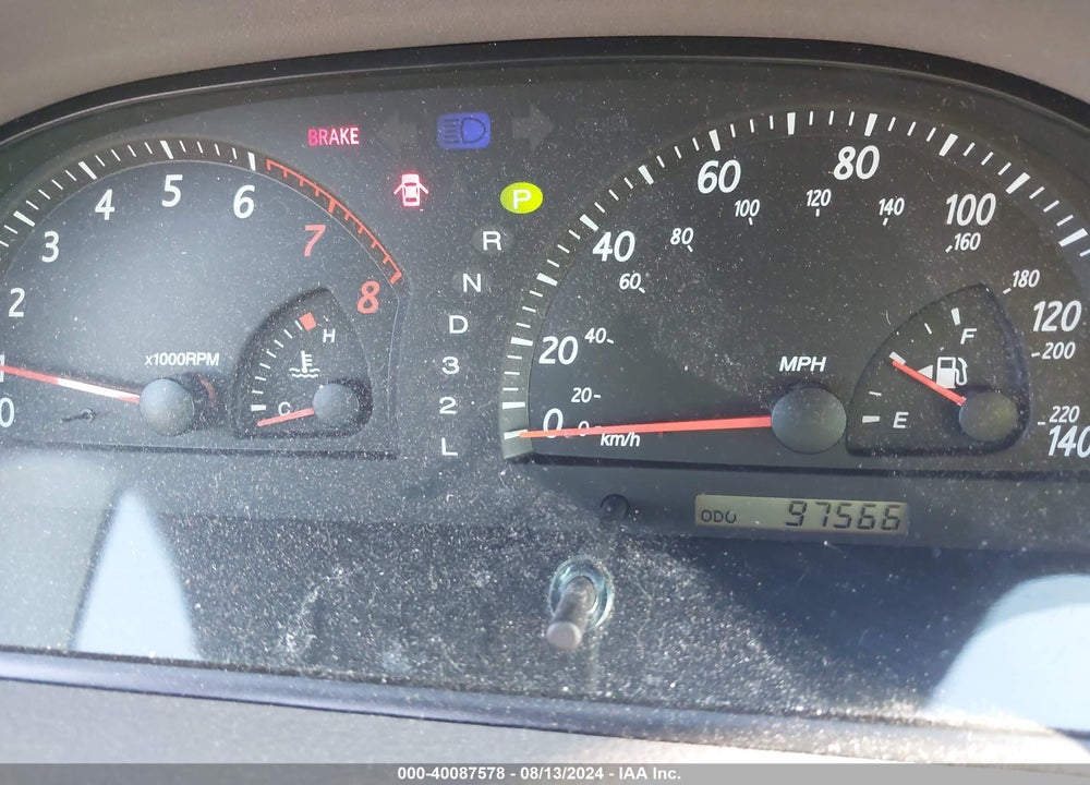 2004 TOYOTA CAMRY LE V6 VIN: 4T1BF32K24U067507