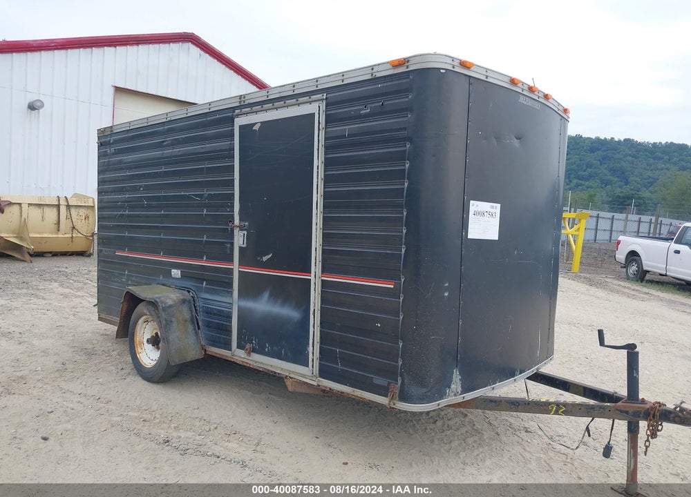 1992 TOY HAULER TRAILER VIN: 000000000T6121067