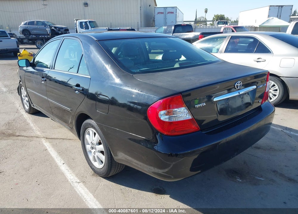 2003 TOYOTA CAMRY XLE V6 VIN: 4T1BF30K23U056119
