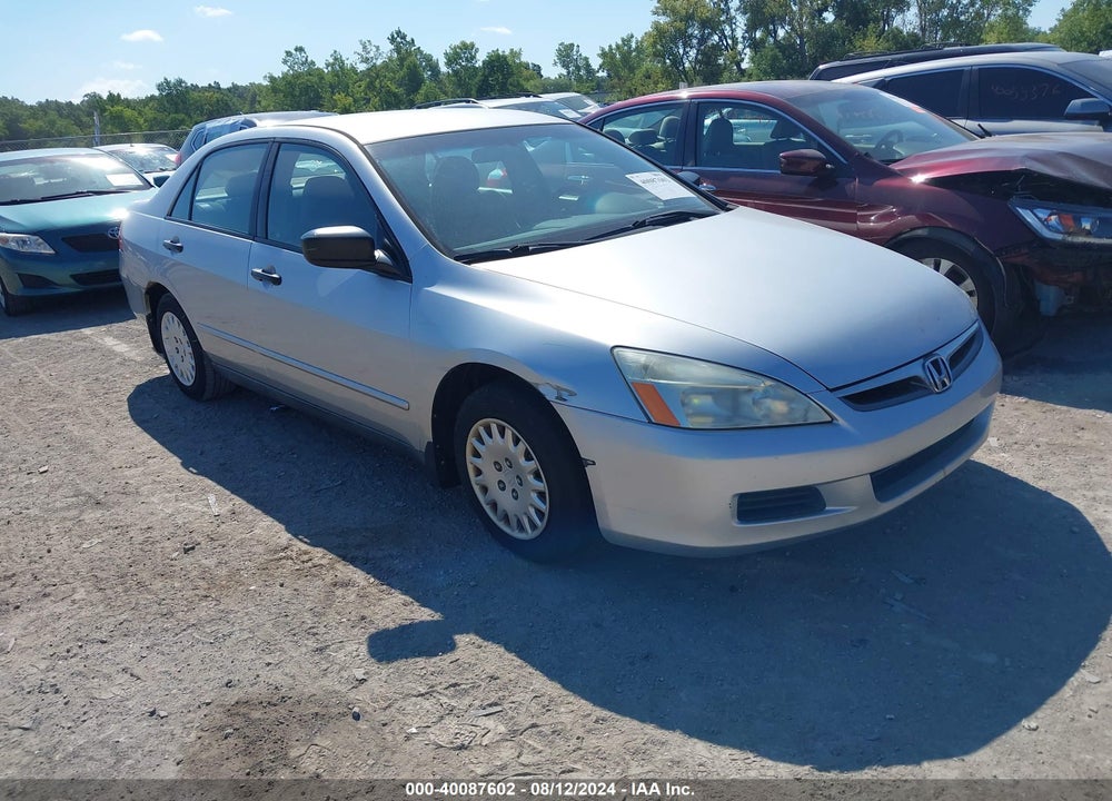 2007 HONDA ACCORD 2.4 VP VIN: 1HGCM56187A196256