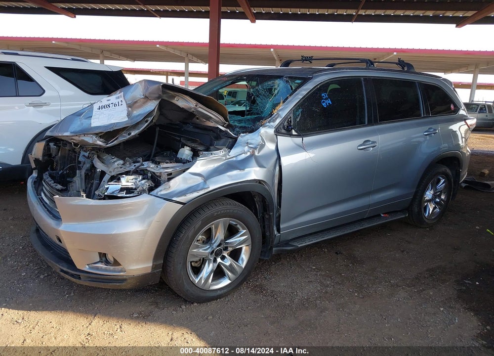 2015 TOYOTA HIGHLANDER LIMITED V6 VIN: 5TDDKRFH1FS071985