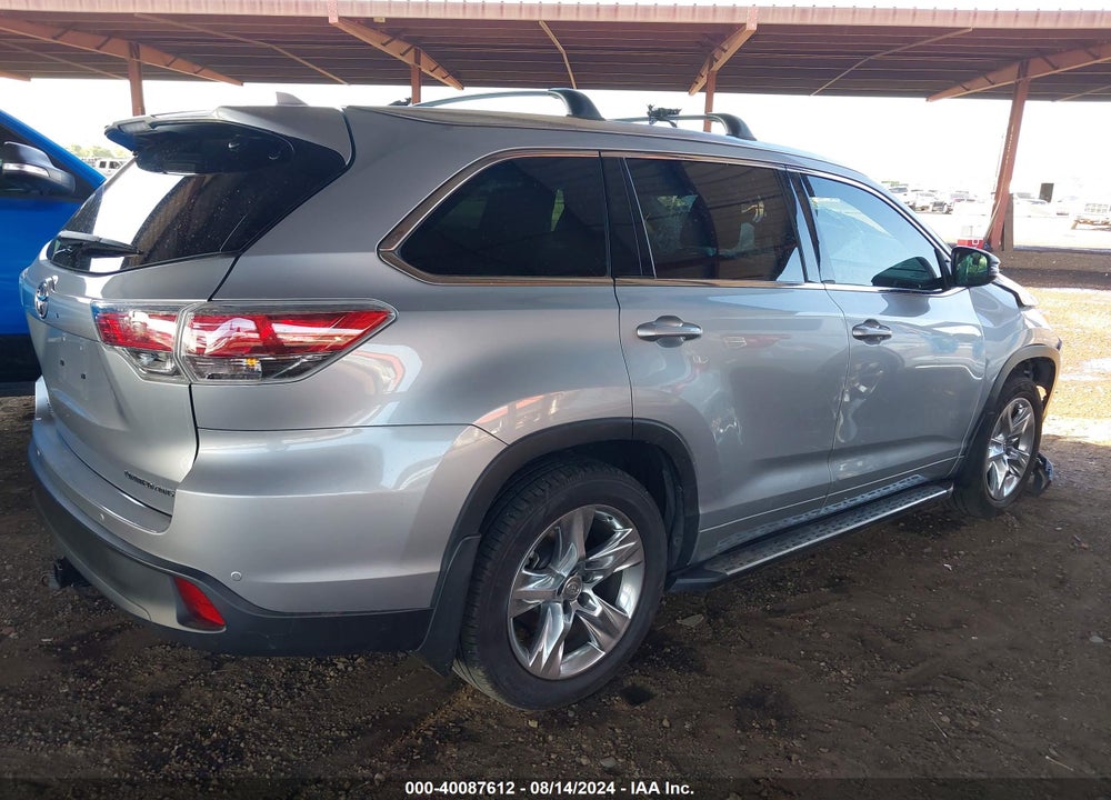 2015 TOYOTA HIGHLANDER LIMITED V6 VIN: 5TDDKRFH1FS071985
