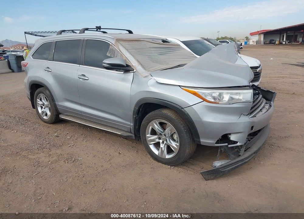 2015 TOYOTA HIGHLANDER LIMITED V6 VIN: 5TDDKRFH1FS071985