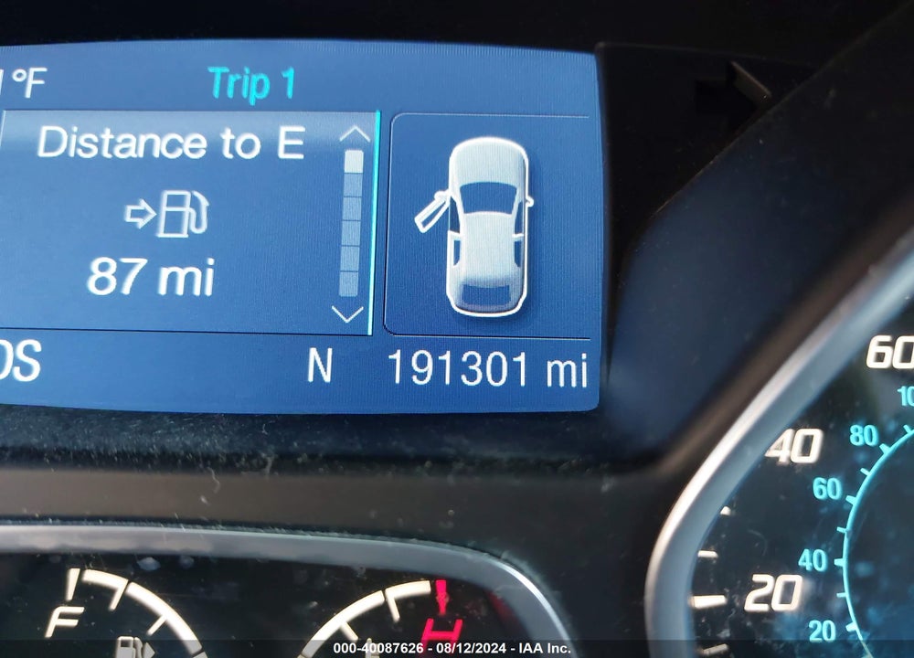 2013 FORD ESCAPE SE VIN: 1FMCU0GX1DUD52311