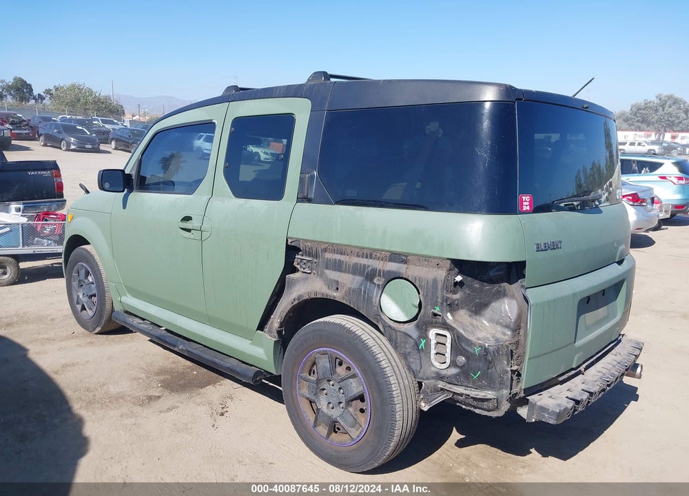 2007 HONDA ELEMENT LX VIN: 5J6YH18387L013047