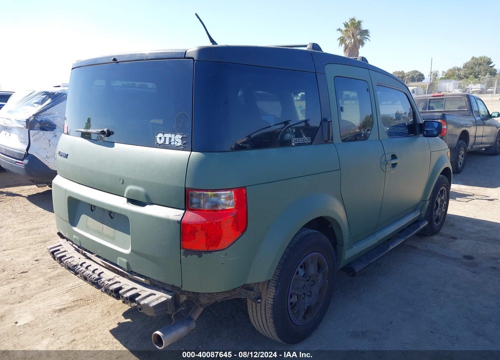 2007 HONDA ELEMENT LX VIN: 5J6YH18387L013047