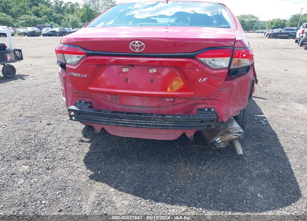 2020 TOYOTA COROLLA LE VIN: 5YFEPRAE0LP095976