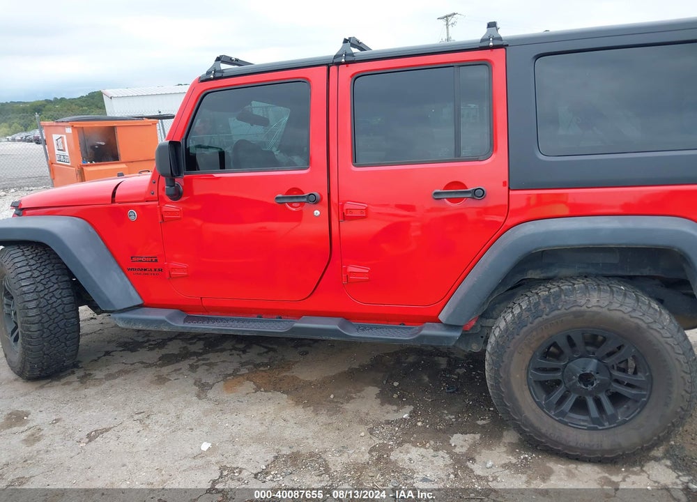 2016 JEEP WRANGLER UNLIMITED SPORT VIN: 1C4BJWDG5GL332878
