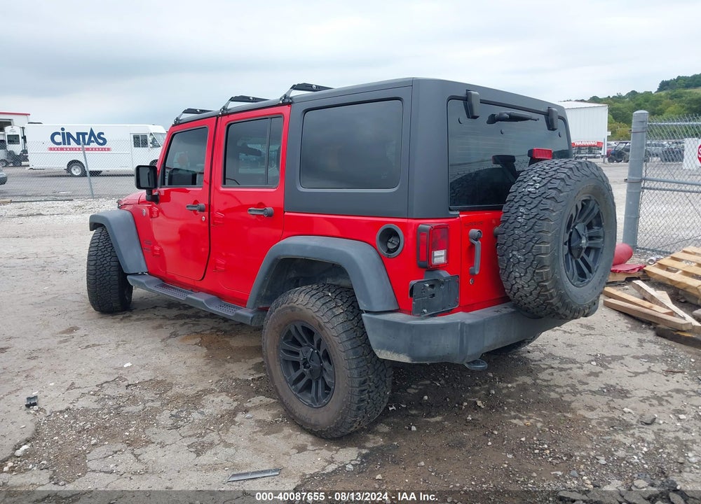 2016 JEEP WRANGLER UNLIMITED SPORT VIN: 1C4BJWDG5GL332878