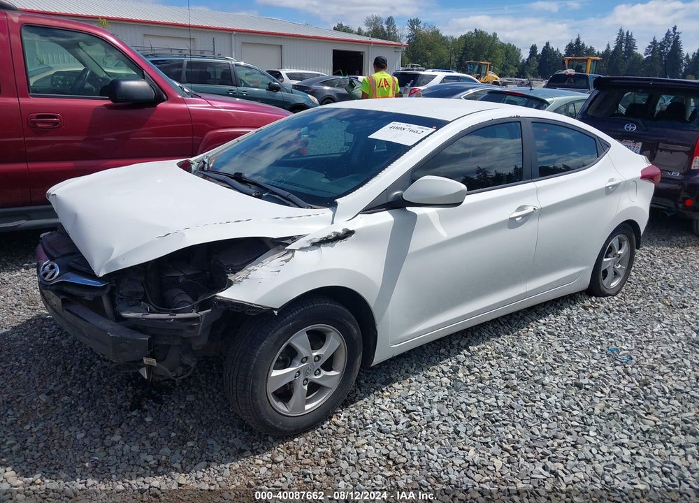 2014 HYUNDAI ELANTRA SE VIN: 5NPDH4AE1EH501260