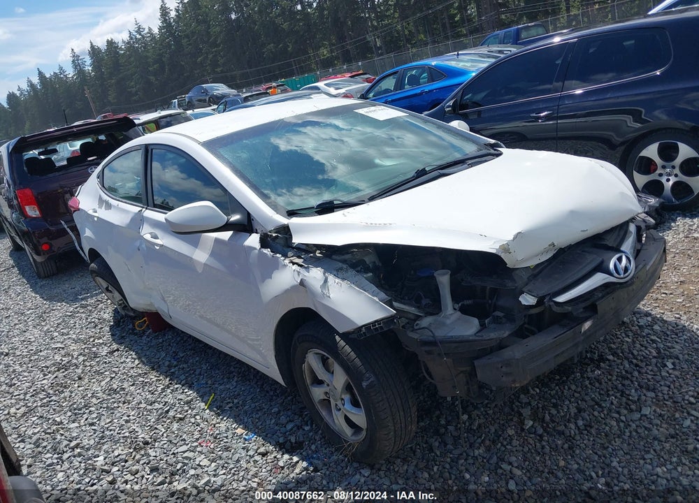 2014 HYUNDAI ELANTRA SE VIN: 5NPDH4AE1EH501260