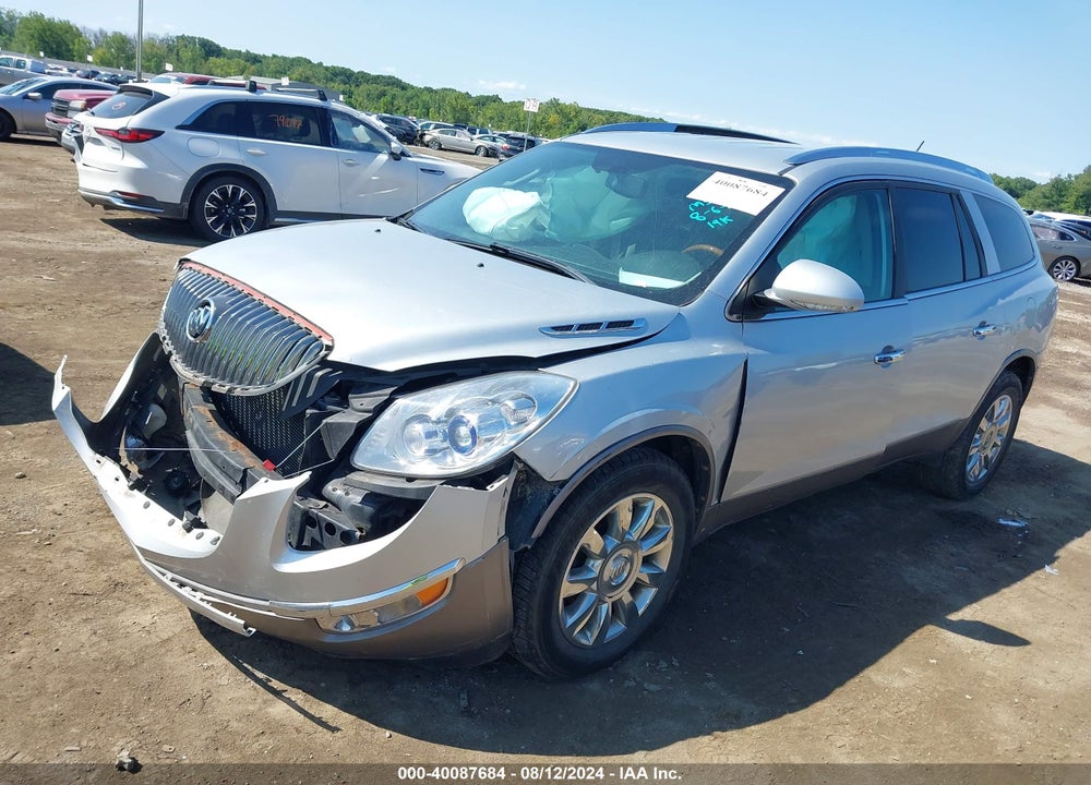 2012 BUICK ENCLAVE PREMIUM VIN: 5GAKVDED6CJ135173
