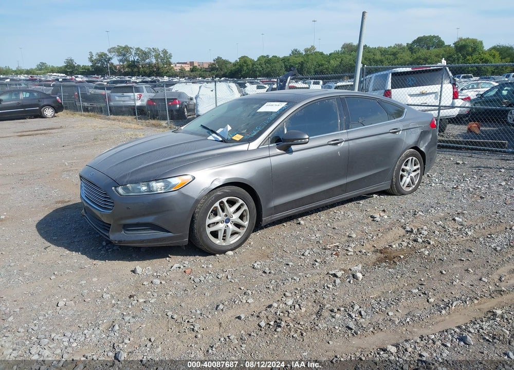 2014 FORD FUSION SE VIN: 1FA6P0H73E5367644