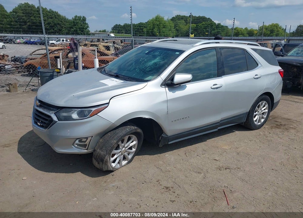 2018 CHEVROLET EQUINOX LT VIN: 3GNAXJEV0JL384772