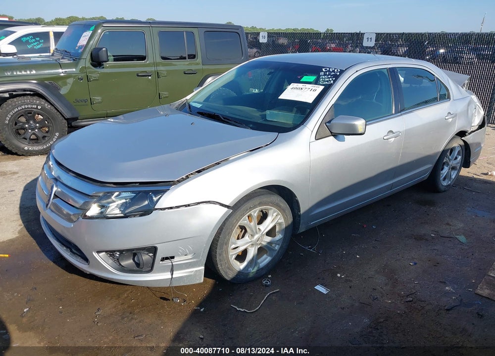 2012 FORD FUSION SE VIN: 3FAHP0HA2CR398415