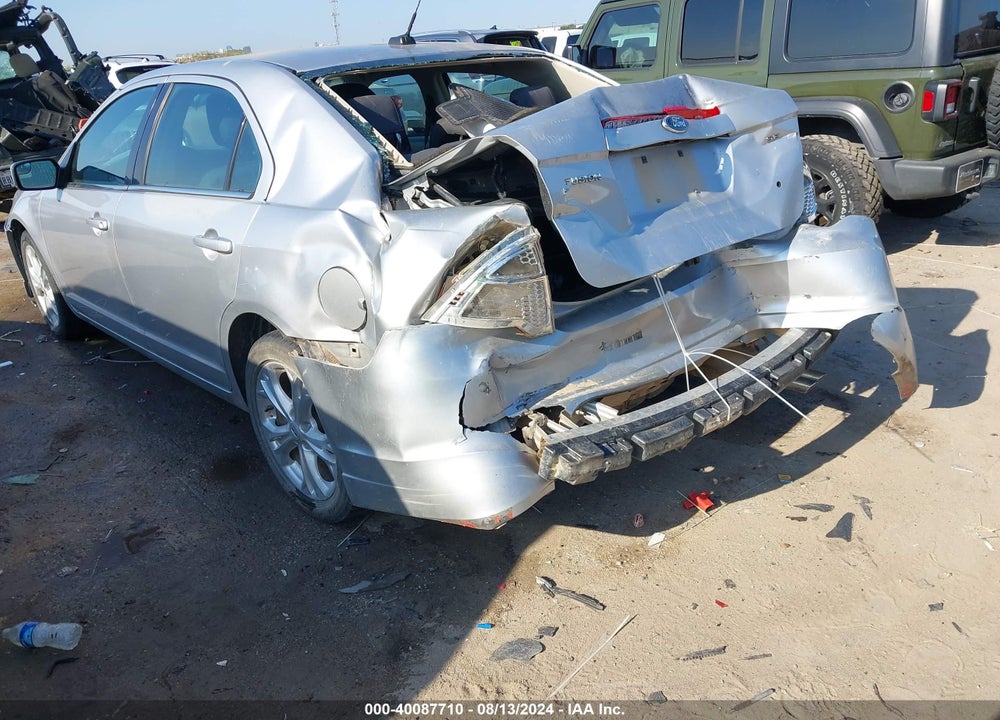 2012 FORD FUSION SE VIN: 3FAHP0HA2CR398415