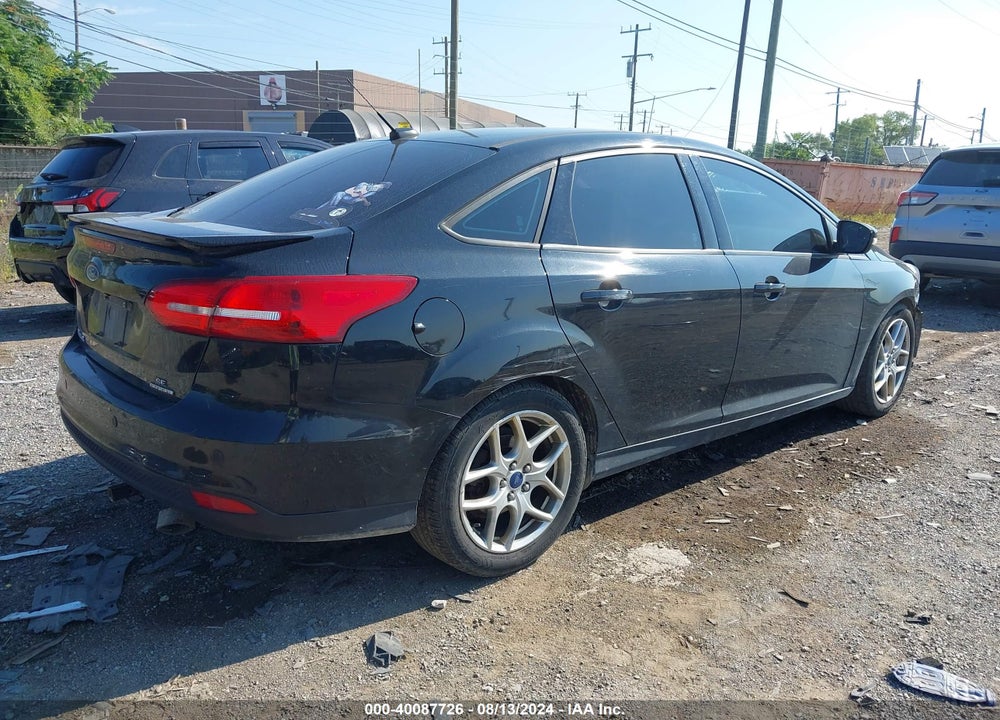2015 FORD FOCUS SE VIN: 1FADP3F28FL299385