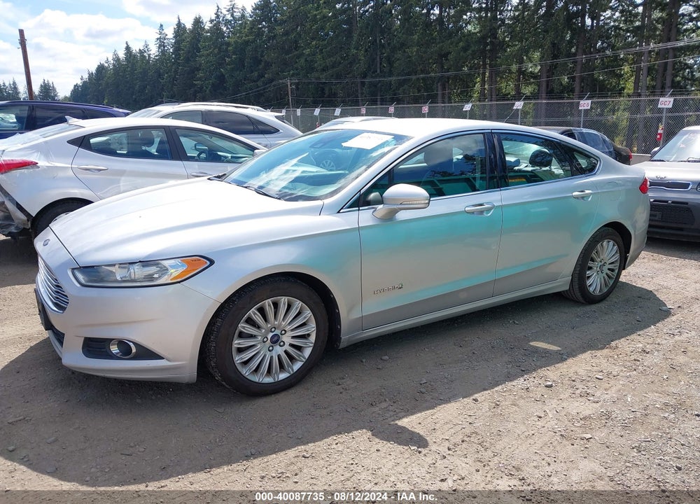 2013 FORD FUSION HYBRID SE VIN: 3FA6P0LU7DR229291