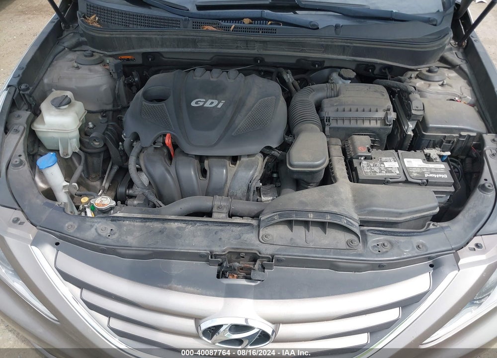 2014 HYUNDAI SONATA GLS VIN: 5NPEB4ACXEH909762