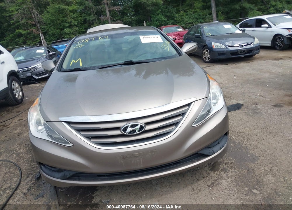 2014 HYUNDAI SONATA GLS VIN: 5NPEB4ACXEH909762