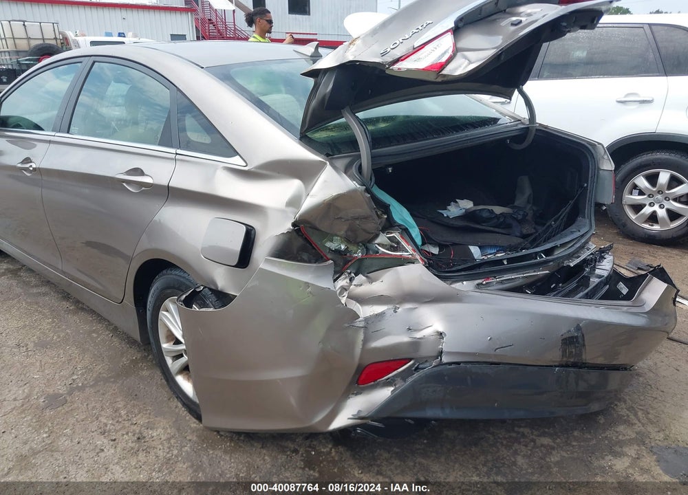 2014 HYUNDAI SONATA GLS VIN: 5NPEB4ACXEH909762