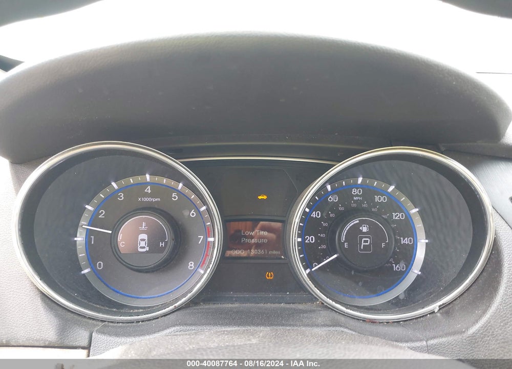 2014 HYUNDAI SONATA GLS VIN: 5NPEB4ACXEH909762