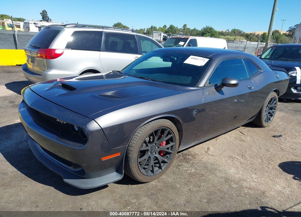 2016 DODGE CHALLENGER SRT HELLCAT VIN: 2C3CDZC97GH308681