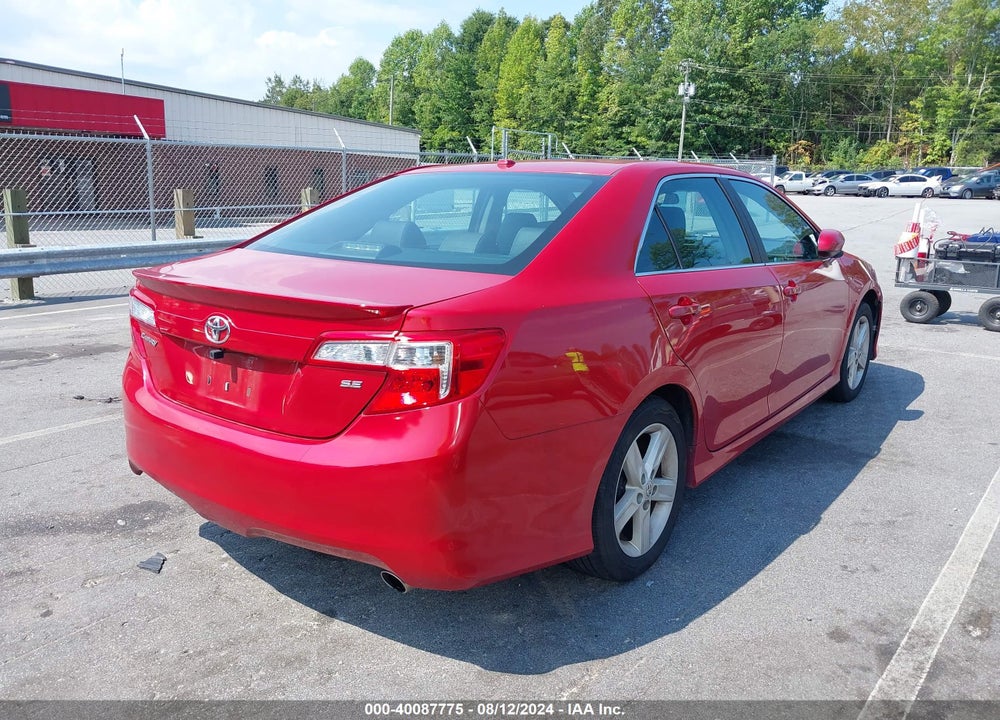 2012 TOYOTA CAMRY SE VIN: 4T1BF1FK8CU543871