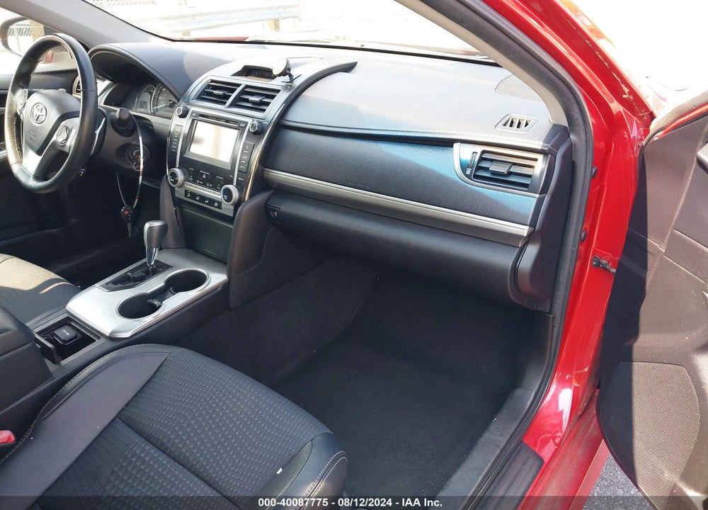 2012 TOYOTA CAMRY SE VIN: 4T1BF1FK8CU543871