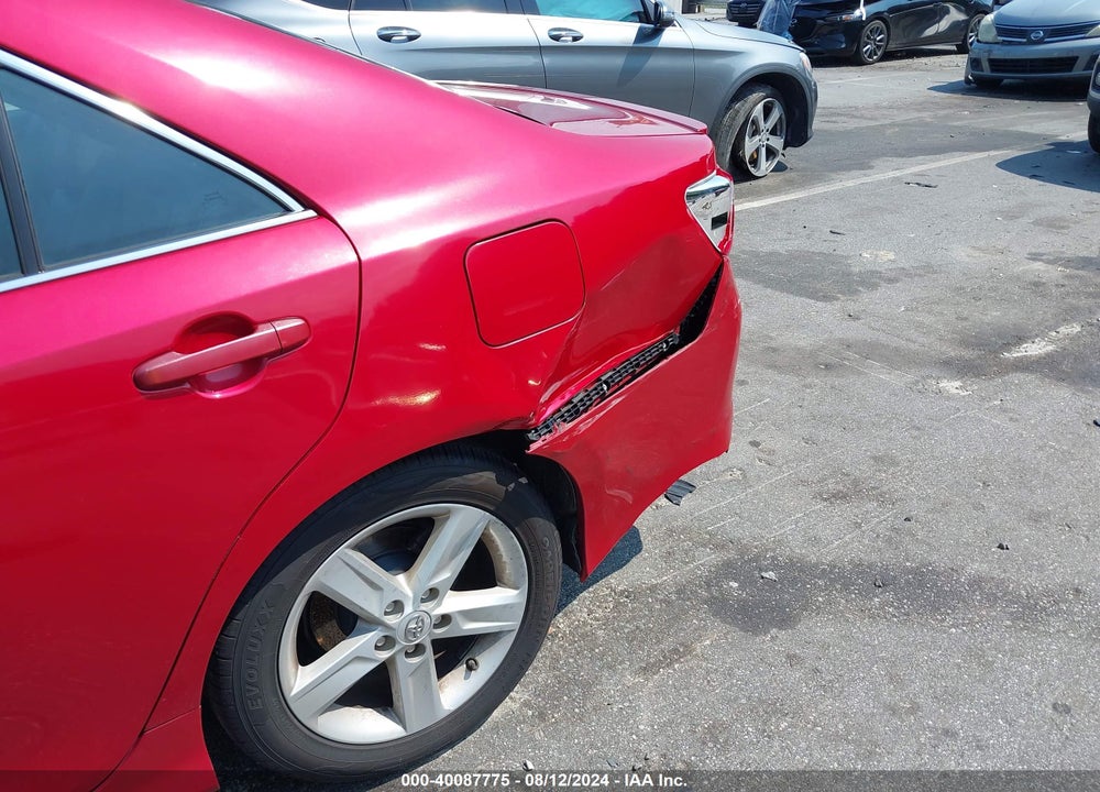 2012 TOYOTA CAMRY SE VIN: 4T1BF1FK8CU543871