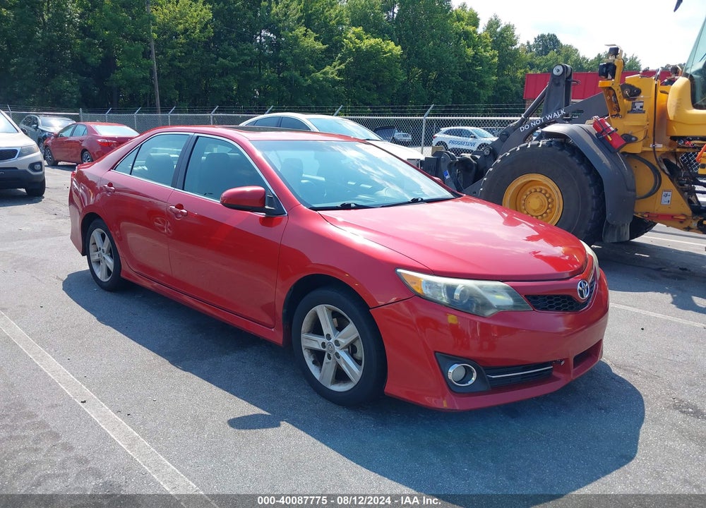 2012 TOYOTA CAMRY SE VIN: 4T1BF1FK8CU543871